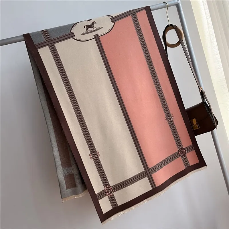 Warm Cashmere Shawl Scarf
