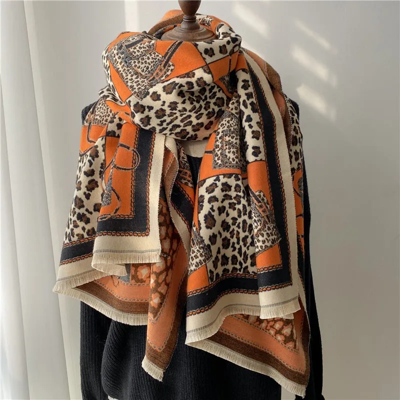 Warm Cashmere Shawl Scarf