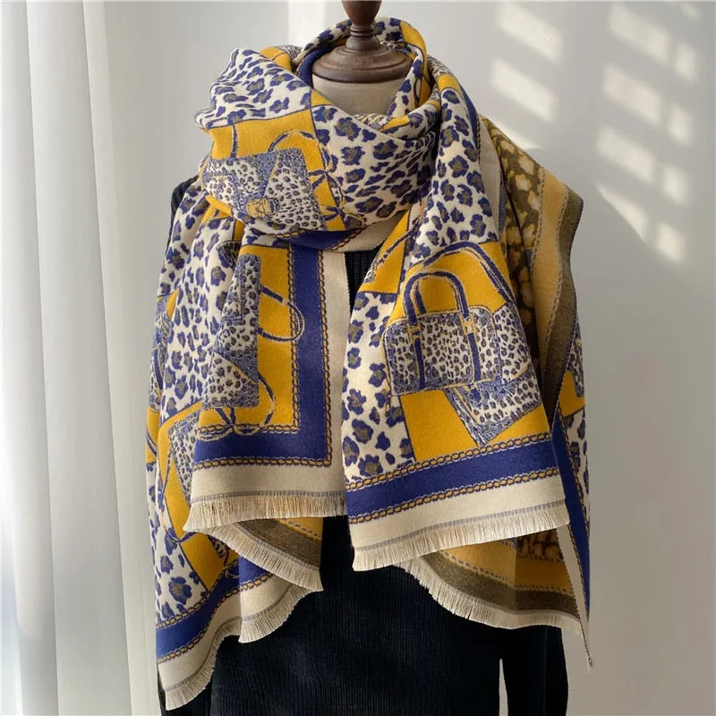 Warm Cashmere Shawl Scarf