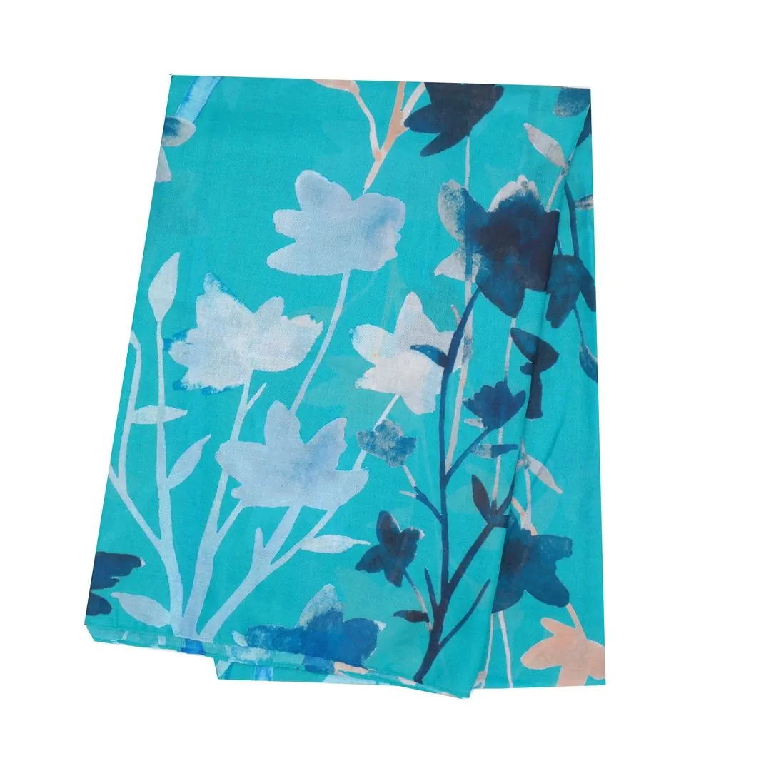 Watercolour Silhouettes Teal