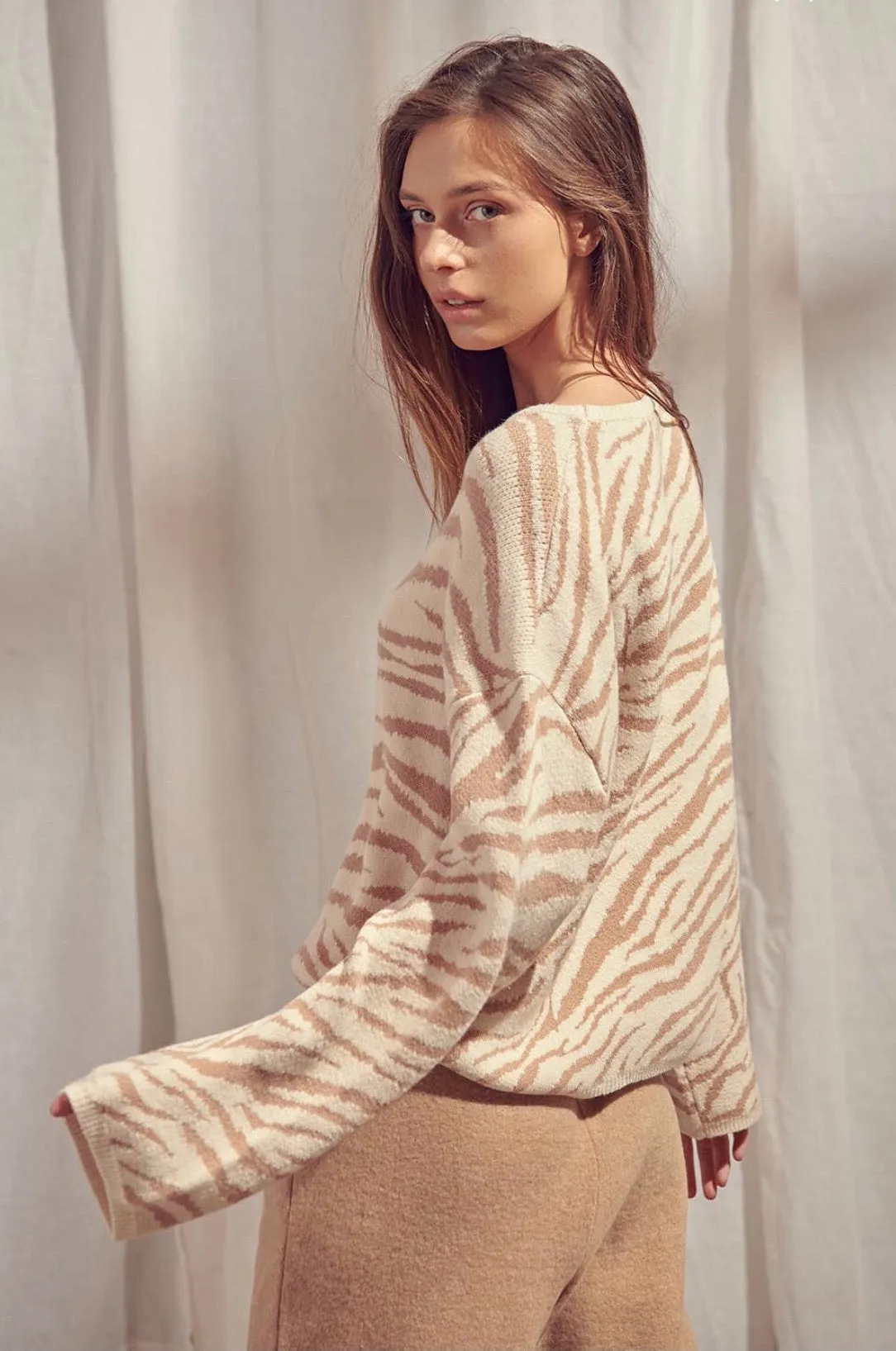 Zebra Sweater