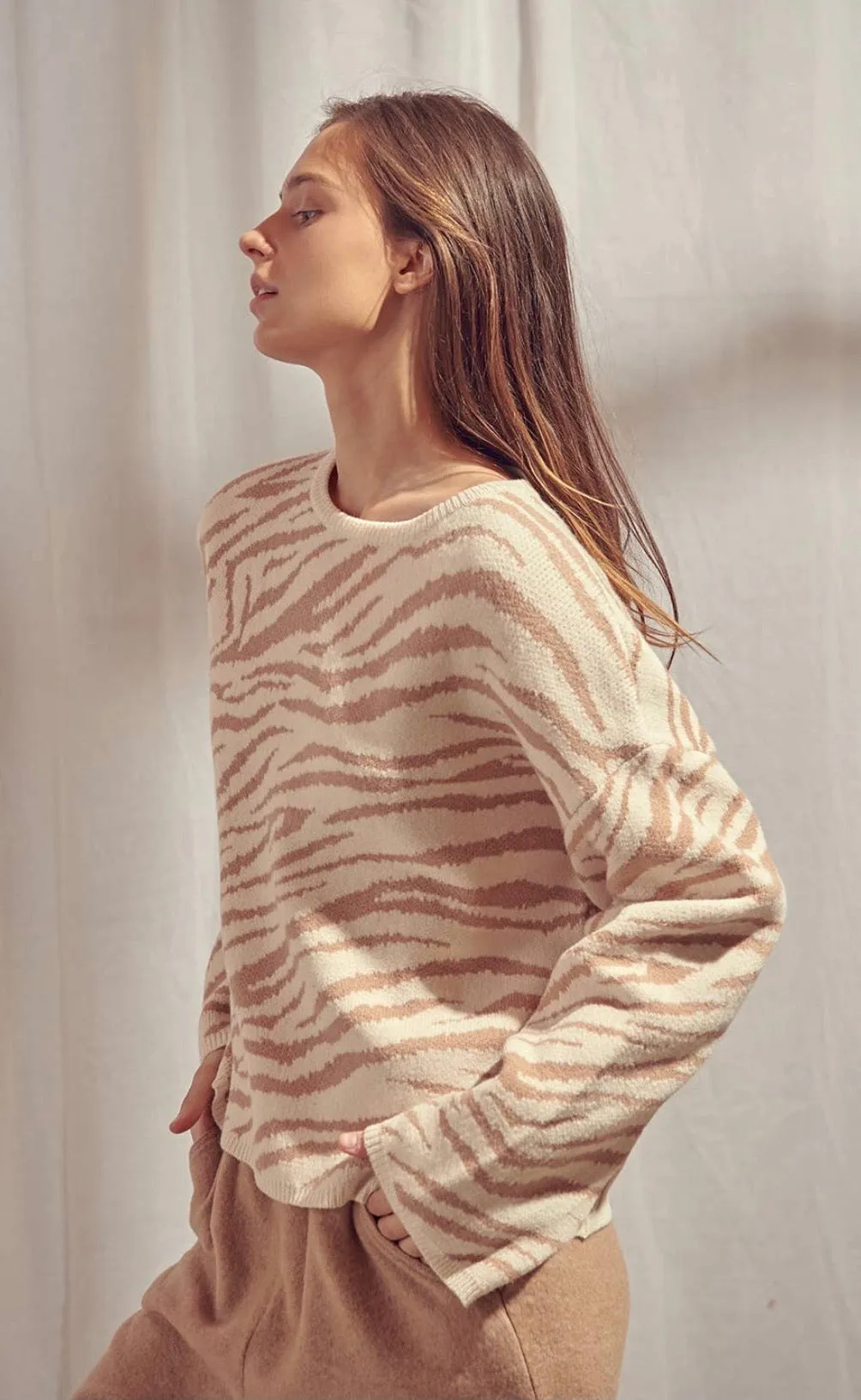 Zebra Sweater