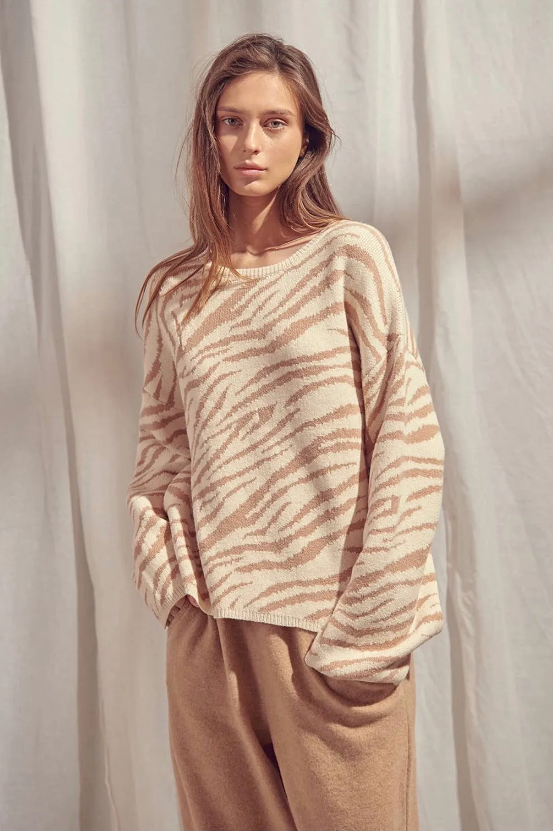 Zebra Sweater