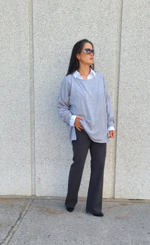 Ziva Grey Sweater